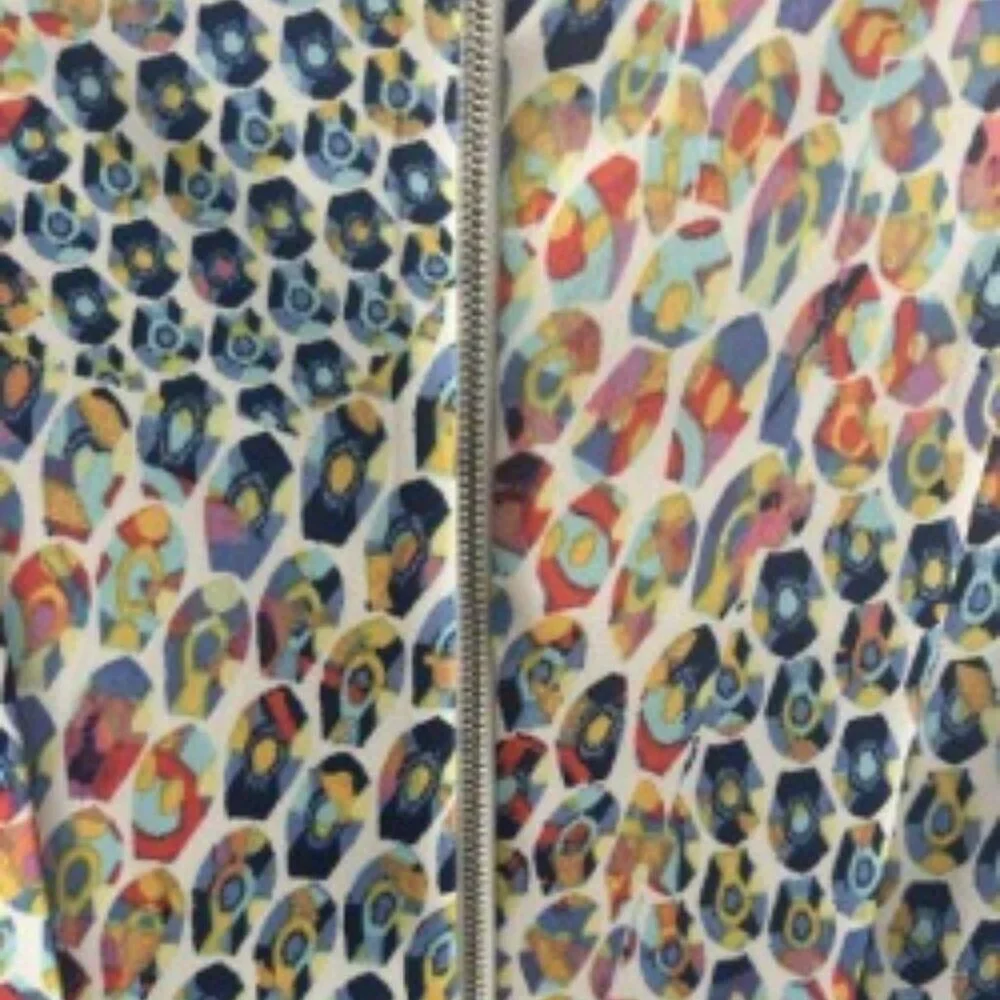 Gabby Skye Fit & Flare Multi Sleeveless Dress 12 - Picture 4 of 4
